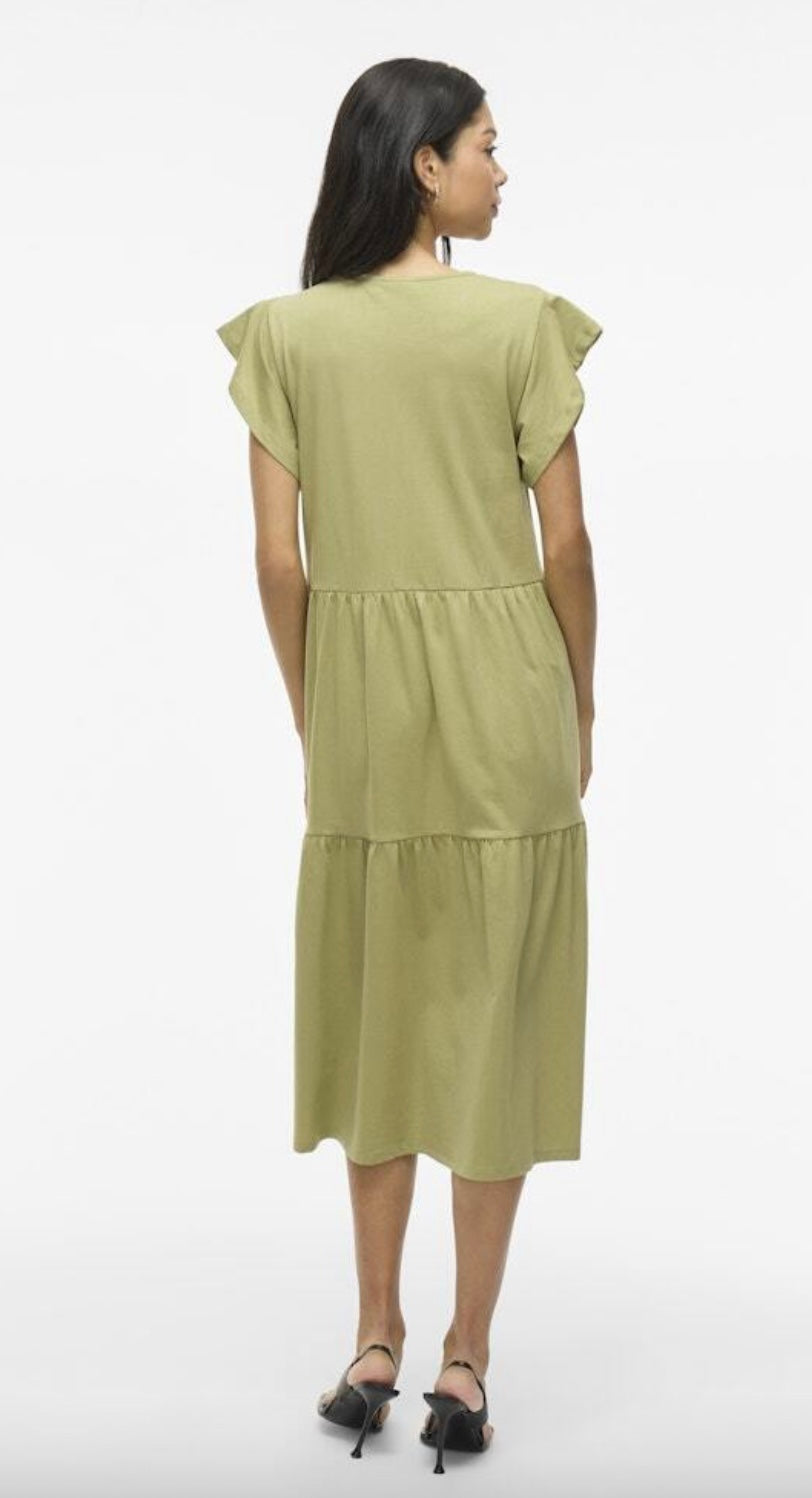 VISUMMER Midi Dress - Sage